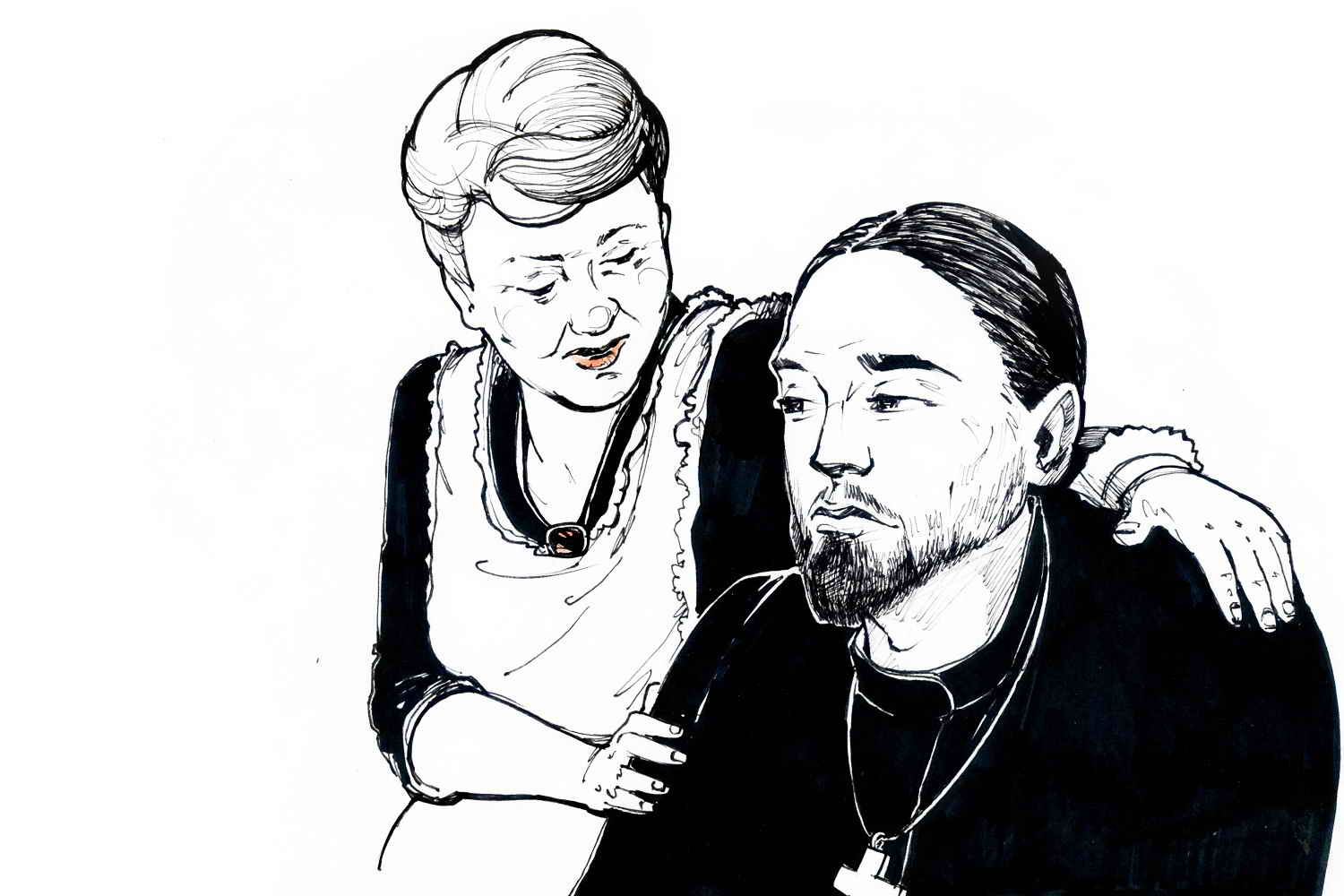 Священнослужитель с матерью.jpg